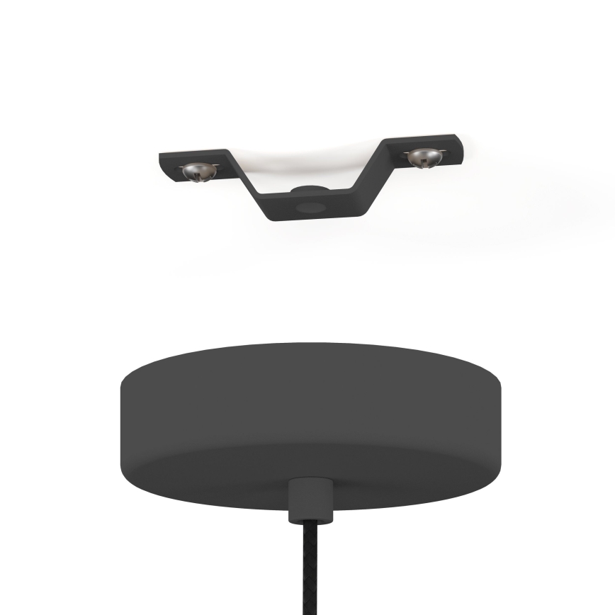 Eglo - Suspension filaire 1xE27/28W/230V noir