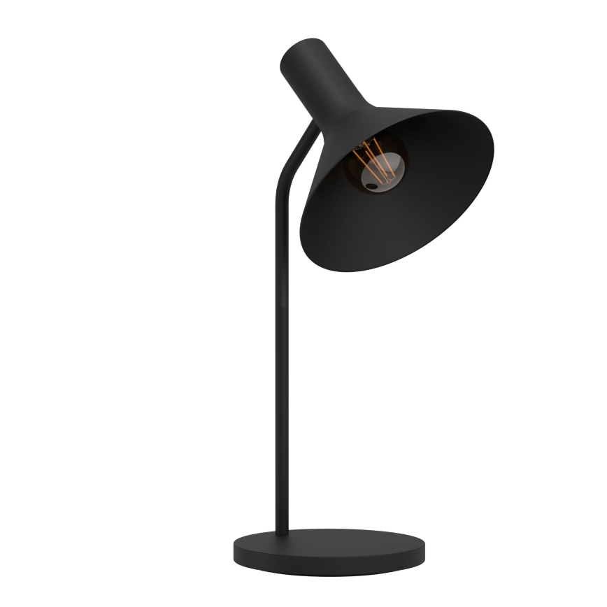 Eglo - Tischleuchte 1xE27/28W/230V schwarz