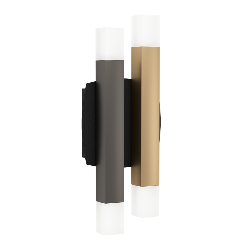 Eglo - Applique a LED 4xLED/3,3W/230V 3000K antracite/oro