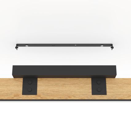Eglo - Plafoniera LED dimmerabile LED/27W/230V 3000K nero/marrone