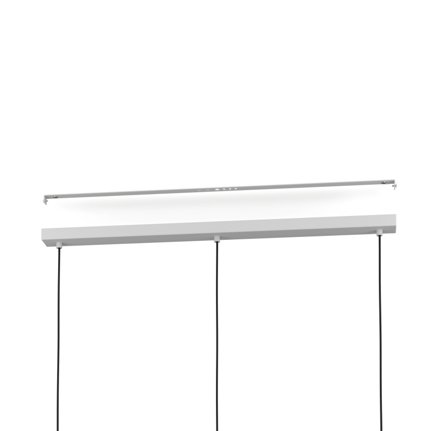 Eglo - Suspension filaire 3xE27/40W/230V gris