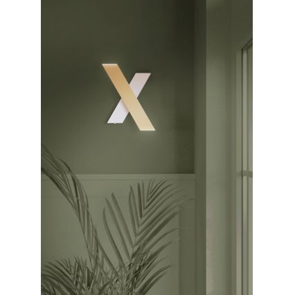 Eglo - Applique a LED 2xLED/5W/230V 3000K oro/bianco