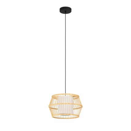 Eglo - Suspension filaire 1xE27/40W/230V bambou