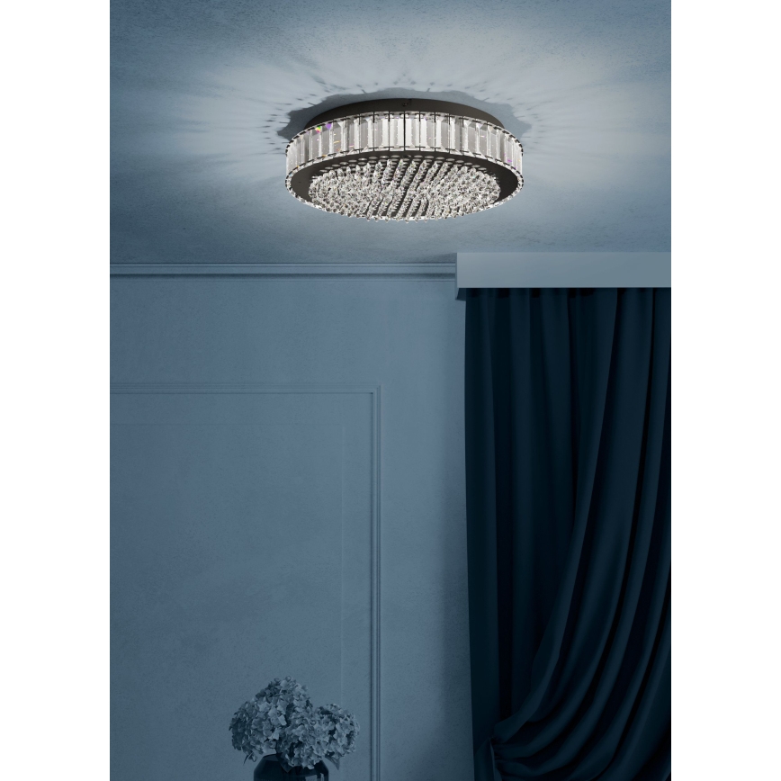 Eglo - Plafoniera LED dimmerabile LED/23,5W/230V 4000K nero