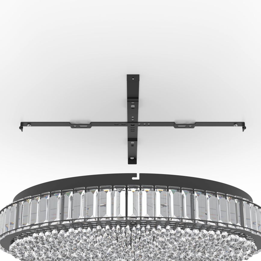 Eglo - Plafonnier à intensité variable LED/52,4W/230V 4000K noir
