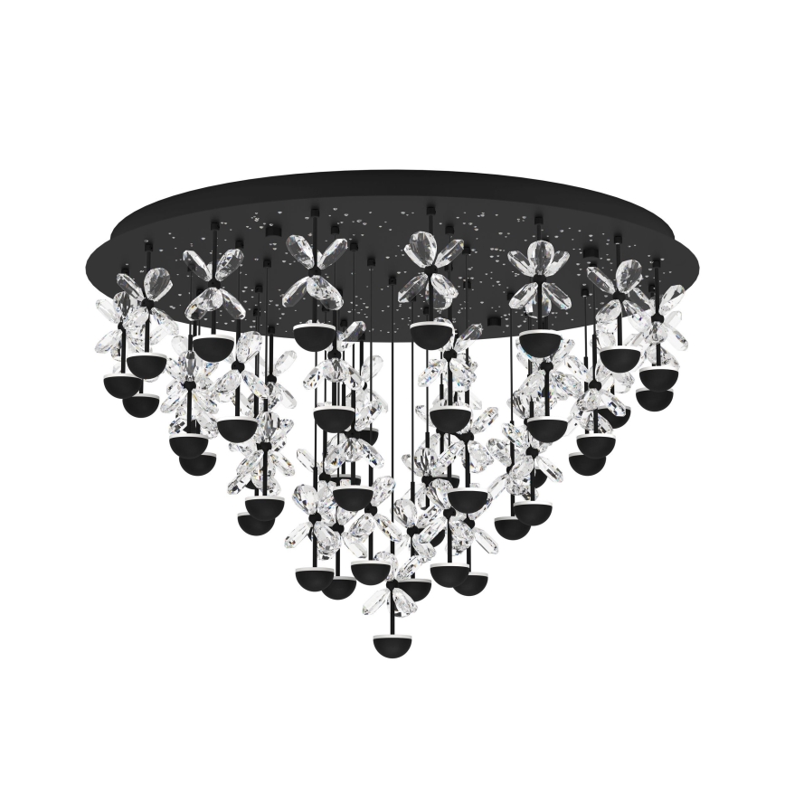 Eglo - Plafonnier LED dimmable LED/77,4W/230V 3000K noir