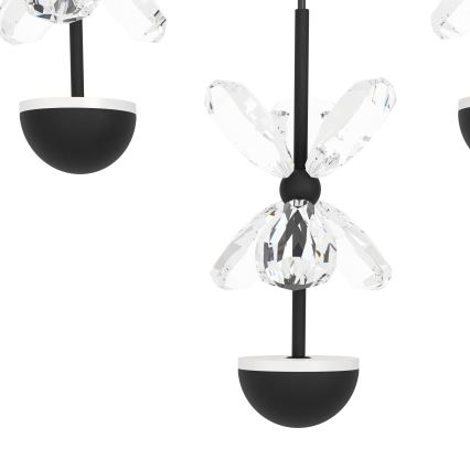Eglo - Plafonnier LED dimmable LED/77,4W/230V 3000K noir
