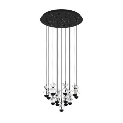 Eglo - Dimmbare LED-Hängeleuchte LED/27W/230V 3000K schwarz