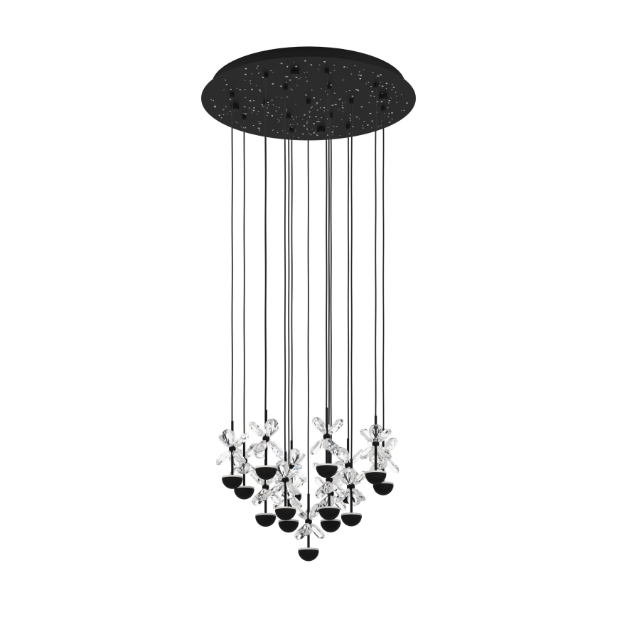 Eglo - Dimmbare LED-Hängeleuchte LED/27W/230V 3000K schwarz