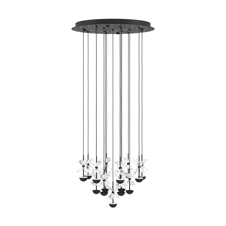 Eglo - Dimmbare LED-Hängeleuchte LED/27W/230V 3000K schwarz