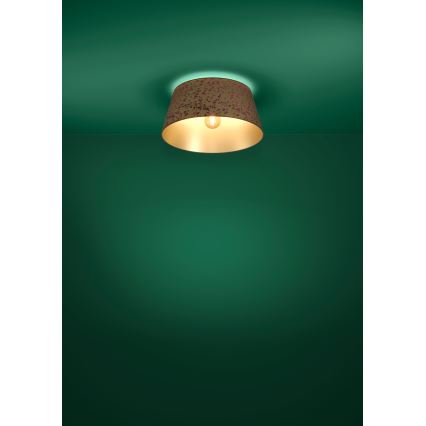 Eglo - Plafoniera 1xE27/25W/230V oro/rosa