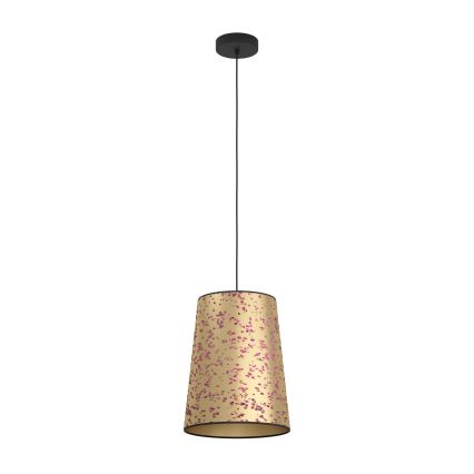 Eglo - Hängeleuchte 1xE27/25W/230V golden/rosa