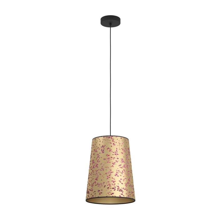 Eglo - Hängeleuchte 1xE27/25W/230V golden/rosa
