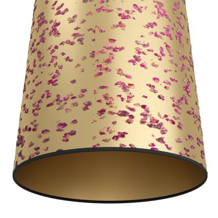 Eglo - Lampadaire 1xE27/25W/230V doré/rose