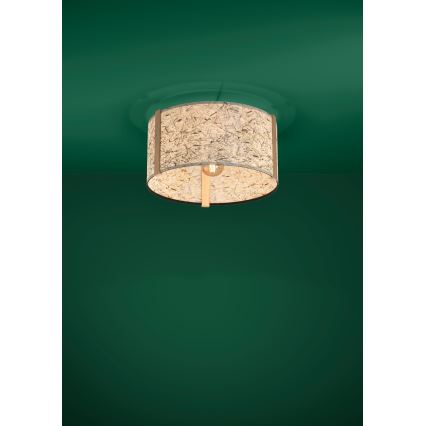 Eglo - Plafoniera 1xE27/25W/230V beige