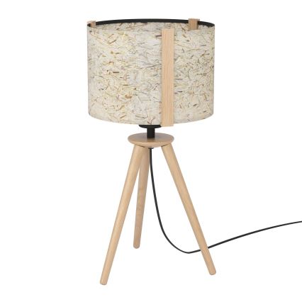 Eglo - Lampada da tavolo 1xE27/25W/230V beige
