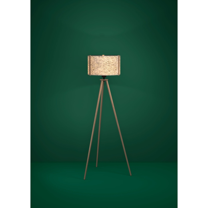 Eglo - Lampada con piedistallo 1xE27/25W/230V beige