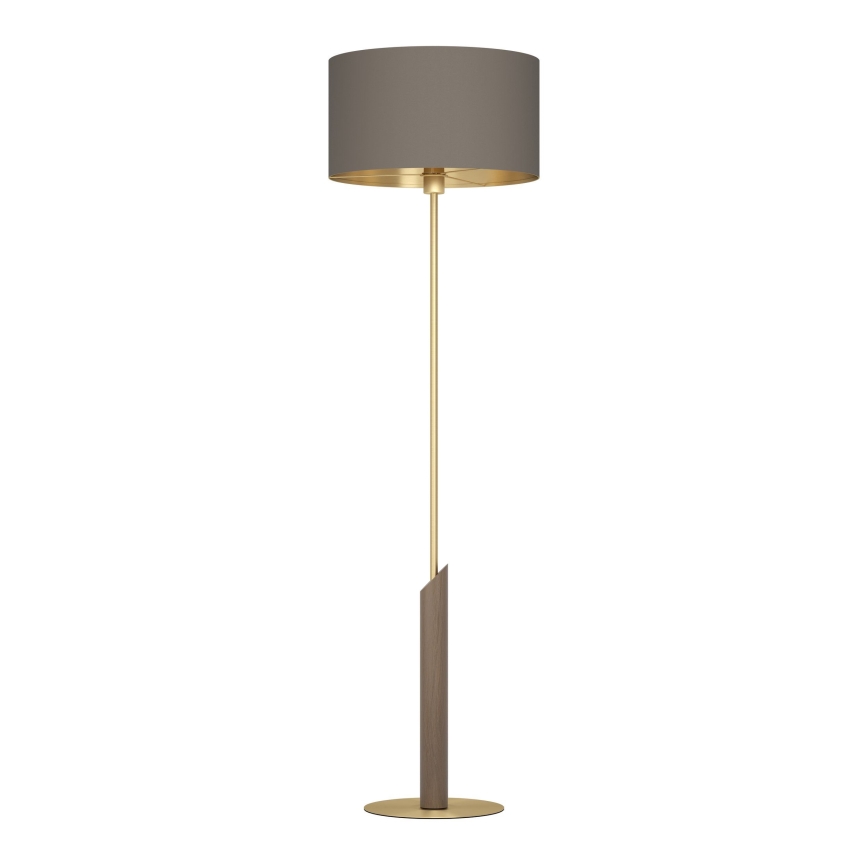 Eglo - Lampada con piedistallo 1xE27/40W/230V marrone/oro