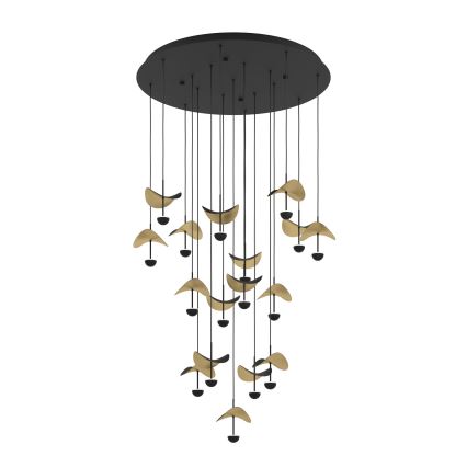 Eglo - Lampadario a sospensione con filo LED dimmerabile 17xLED/2,3W/230V 3000K diametro 78 cm