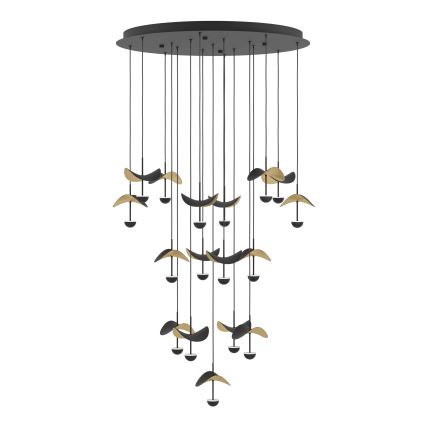 Eglo - Lampadario a sospensione con filo LED dimmerabile 17xLED/2,3W/230V 3000K diametro 78 cm