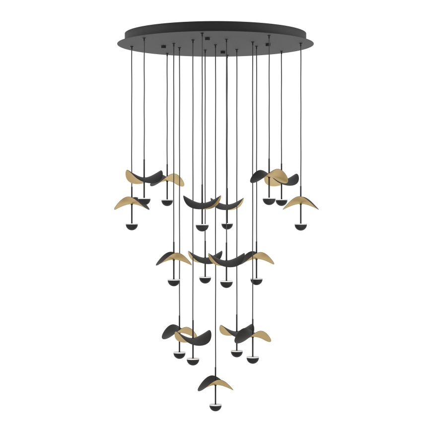 Eglo - Lampadario a sospensione con filo LED dimmerabile 17xLED/2,3W/230V 3000K diametro 78 cm