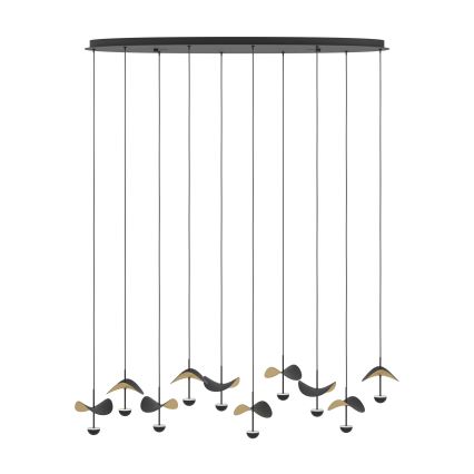 Eglo - Suspension filaire à intensité variable 10xLED/2,3W/230V 3000K