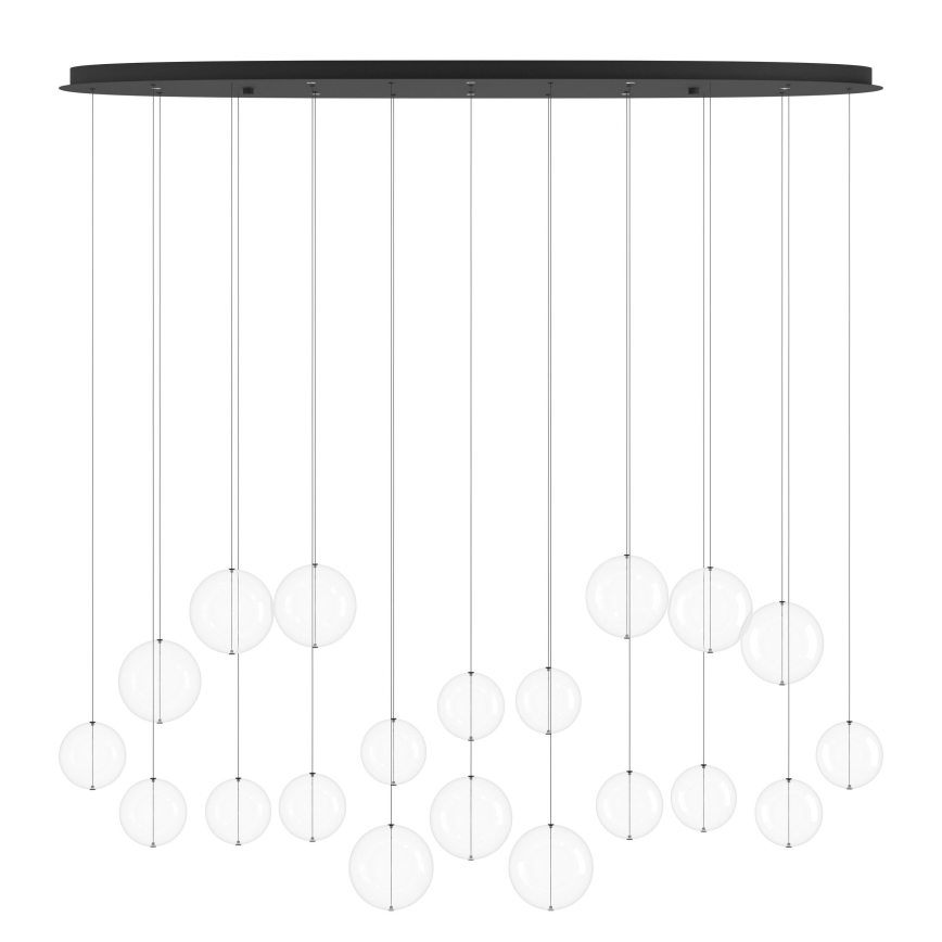 Eglo - Lampadario a sospensione con filo LED dimmerabile 8xLED/4,2W/230V 3000K limpido
