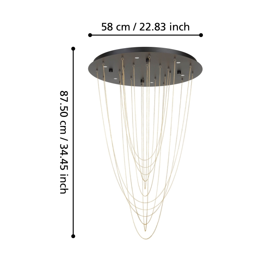 Eglo - Plafoniera LED dimmerabile 6xLED/4,2W/230V 3000K