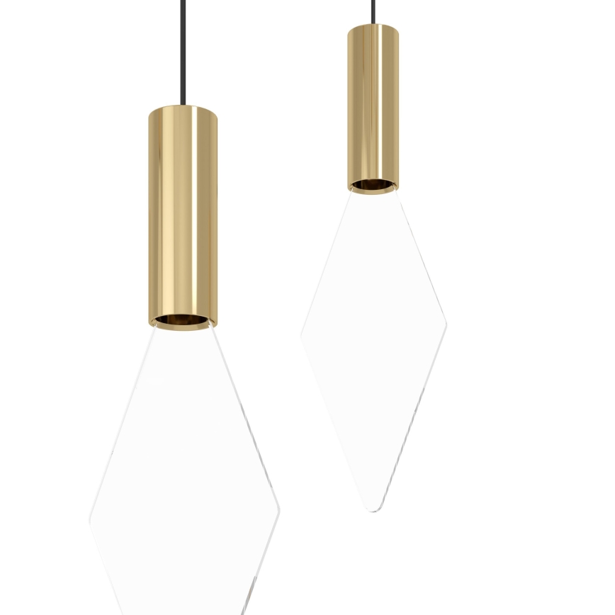 Eglo - Suspension filaire à intensité variable 14xLED/3,3W/230V 3000K doré