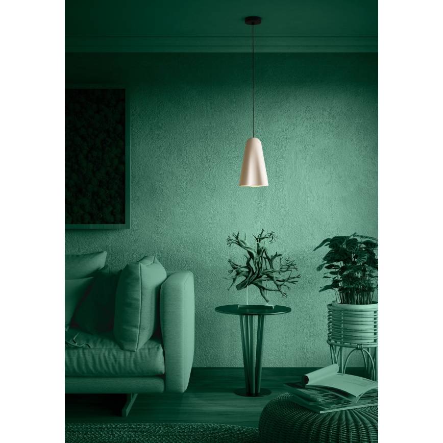 Eglo - Hängeleuchte 1xE27/40W/230V beige
