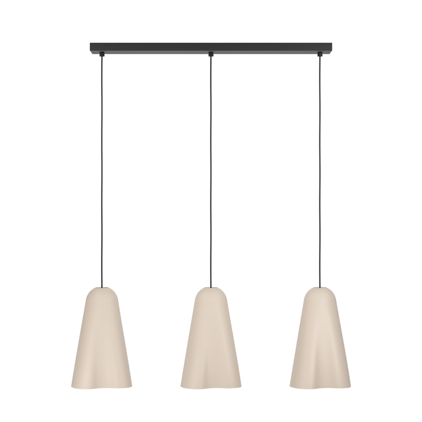 Eglo - Hängeleuchte 3xE27/40W/230V beige