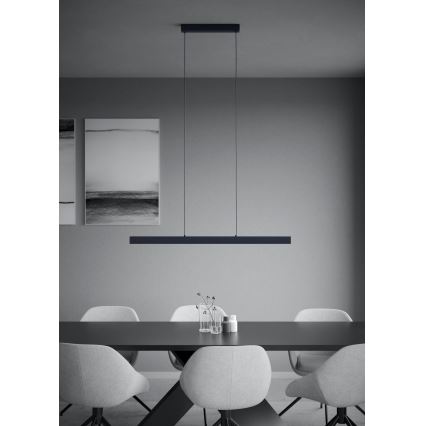 Eglo - Dimmbare LED-Hängeleuchte LED/20W/230V 3000K schwarz