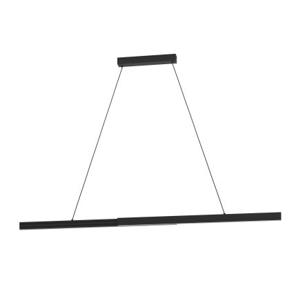 Eglo - LED dimmbare Hängeleuchte an Seil LED/20W/230V 3000K schwarz
