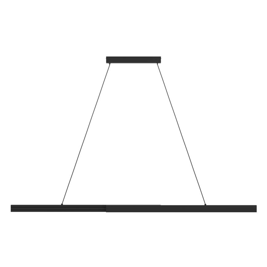 Eglo - Suspension filaire à intensité variable LED/20W/230V 3000K noir