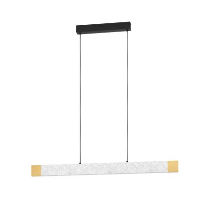 Eglo - Dimmbare LED-Hängeleuchte LED/22,2W/230V 3000K braun/grau