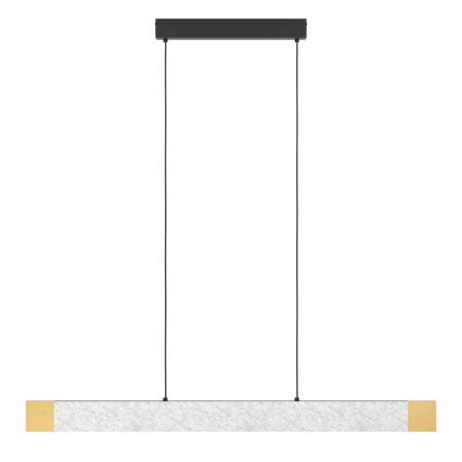 Eglo - Lampadario a sospensione con filo LED dimmerabile LED/22,2W/230V 3000K marrone/grigio