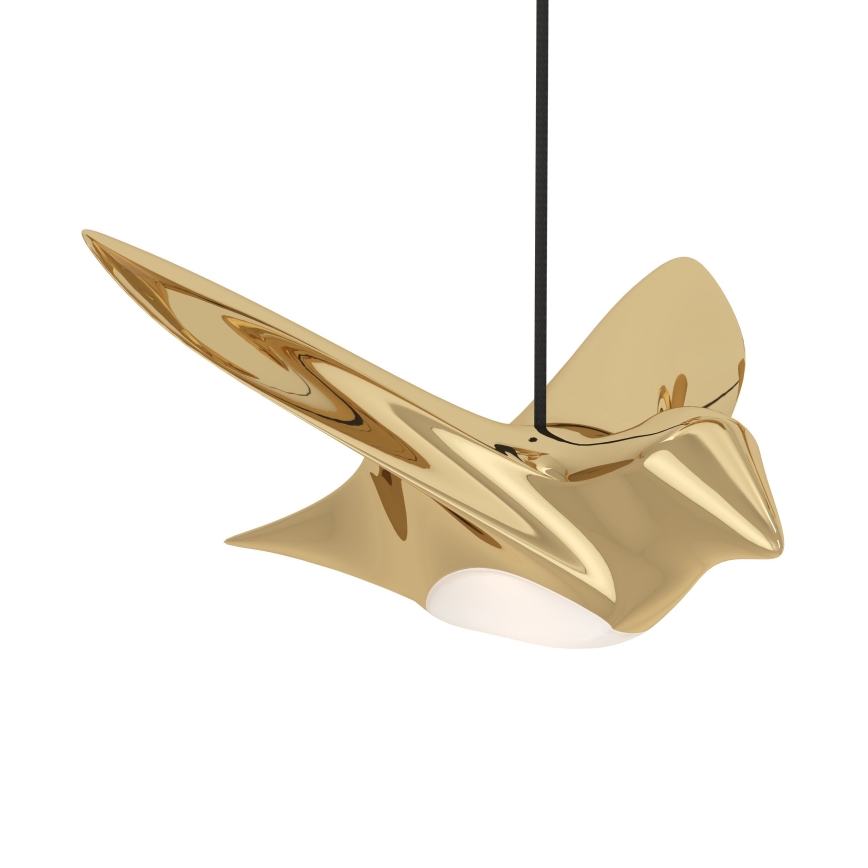 Eglo - Suspension filaire à intensité variable 8xLED/4,2W/230V 3000K doré