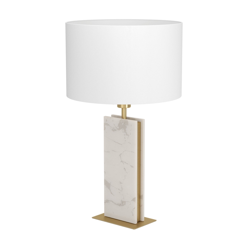 Eglo - Lampada da tavolo 1xE27/40W/230V bianco