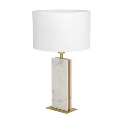 Eglo - Lampe de table 1xE27/40W/230V blanc