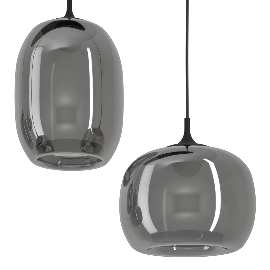 Eglo - Suspension filaire à intensité variable 6xLED/3,7W/230V 2700-6500K fumé + Télécommande