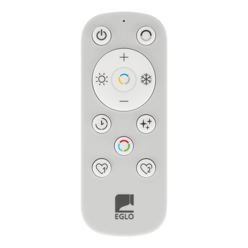 Eglo - Suspension filaire à intensité variable 6xLED/3,7W/230V 2700-6500K fumé + Télécommande