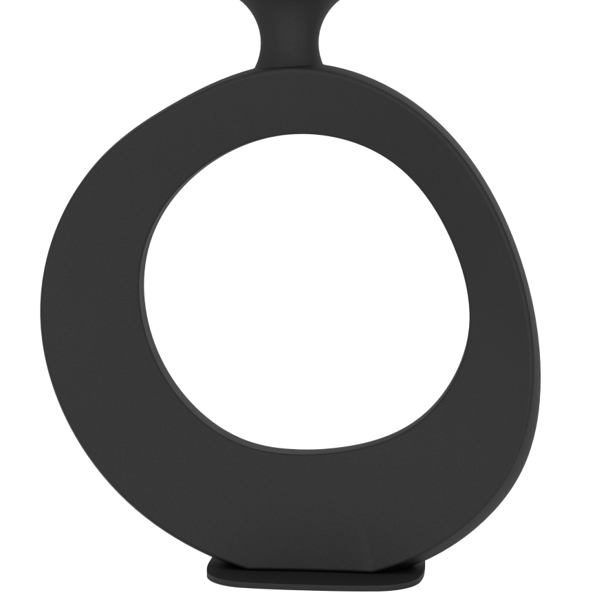 Eglo - Tischleuchte 1xE27/60W/230V 52,5 cm schwarz/cremefarben