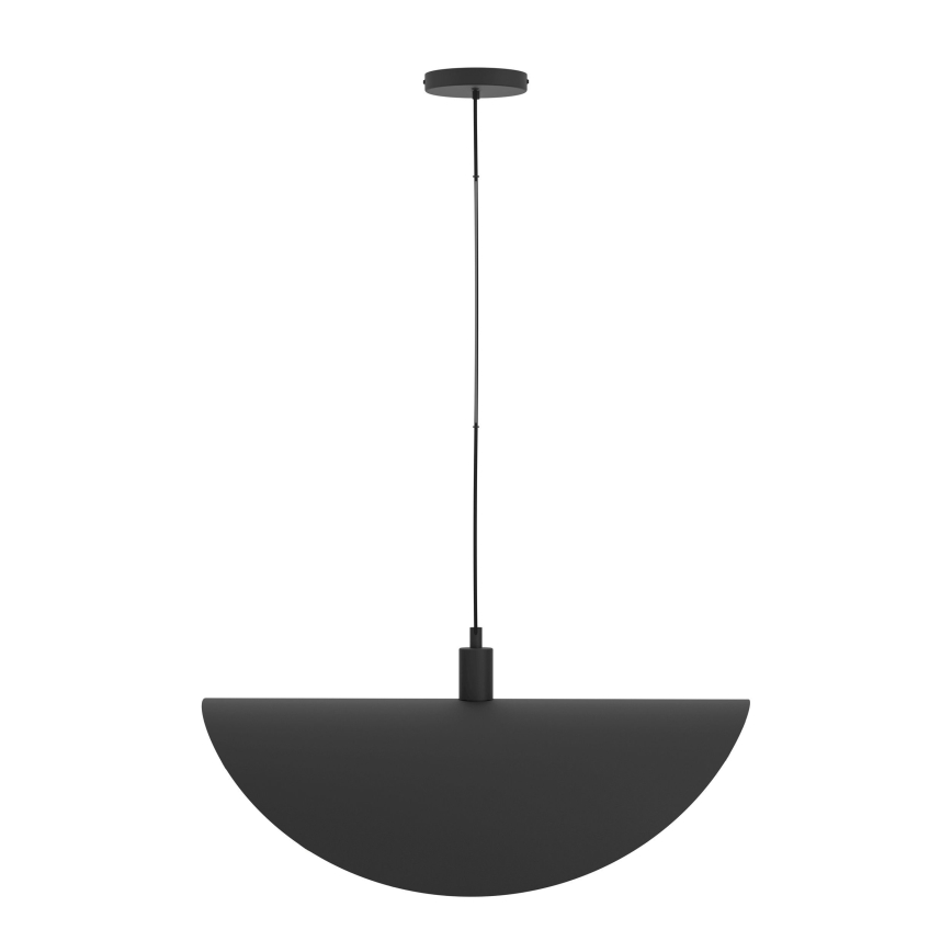 Eglo - Suspension filaire 1xE27/40W/230V 80 cm noir/doré