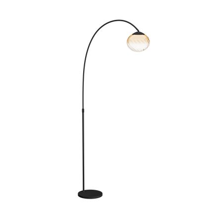 Eglo - LED-dimmbare Stehleuchte LED/5,8W/230V 2200-6500K beige/rauchfarben + Fernbedienung