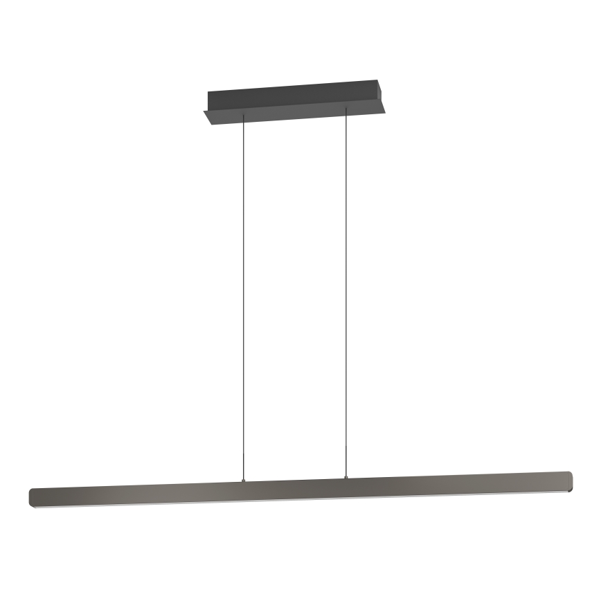 Eglo - Lampadario a sospensione dimmerabile con cavo LED/30W/230V nero + telecomando