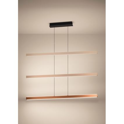 Eglo Stars of Light - LED lampada a sospensione dimmerabile su cavo LED/30W/230V 2200-6500K dorata + telecomando