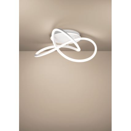 Eglo - Plafoniera LED dimmerabile LED/40W/230V 2200-6500K Ø 83 cm bianca + telecomando