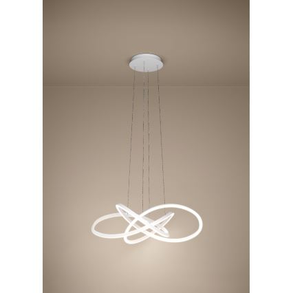 Eglo - LED dimmbare Pendelleuchte an Kabel LED/48,7W/230V 2200-6500K weiß + Fernbedienung