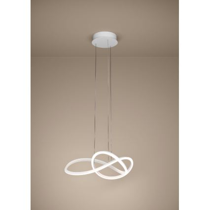 Eglo Stars of Light - lampadario LED dimmerabile a sospensione con cavo LED/40W/230V 2200-6500K bianco + telecomando