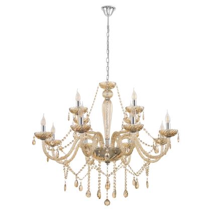 Eglo 39094 - Lampadario BASILANO 12xE14/40W/230V